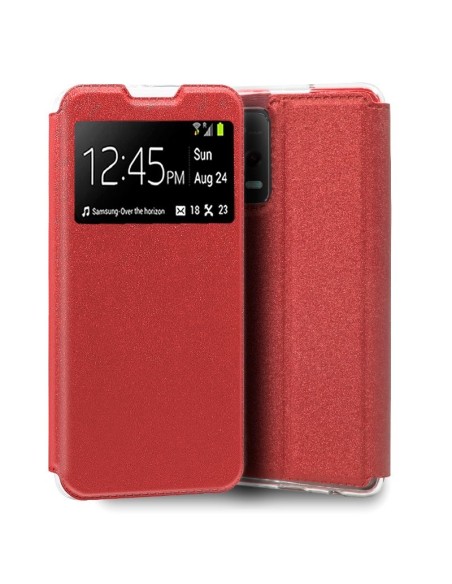 Funda libro soporte TPU Xiaomi Redmi Note 12 5G / Poco X5 5G roja