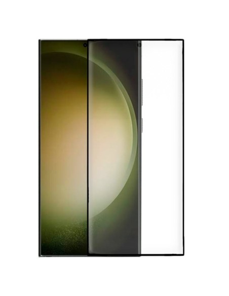 Protector pantalla vidrio templado Samsung S918 Galaxy S23 Ultra (Curvo 3D)