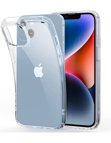Funda gel TPU iPhone 14 Plus transparente