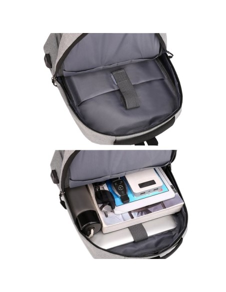 Mochila PC portátil 15-16 pulgadas Cool City negra