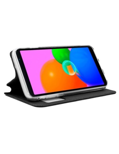 Funda libro soporte TPU TCL 403 negra