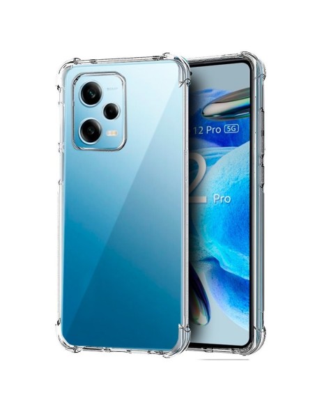 Carcasa TPU Xiaomi Redmi Note 12 Pro 5G antigolpes transparente