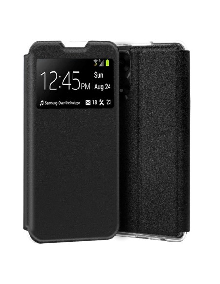 Funda libro soporte TPU Oppo A78 5G negra