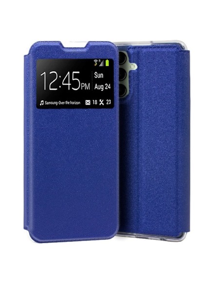 Funda libro soporte TPU Samsung A145 Galaxy A14 / A14 5G azul