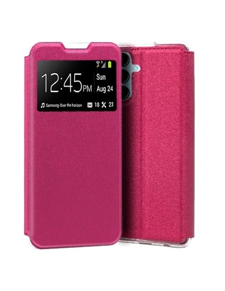 Funda libro soporte TPU Samsung A145 Galaxy A14 / A14 5G rosa