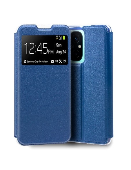 Funda libro soporte TPU Xiaomi Redmi 12C azul