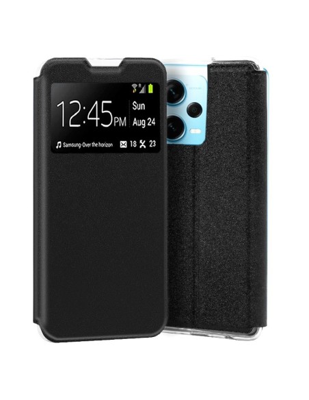 Funda libro soporte TPU Xiaomi Redmi Note 12 Pro Plus 5G negra