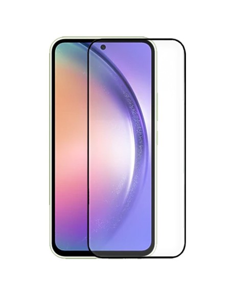 Protector pantalla vidrio templado Samsung A546 Galaxy A54 5G negro (Pegado total 3D)
