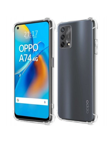 Carcasa TPU Oppo A74 4G / A95 4G / Reno 6 Lite antigolpes transparente