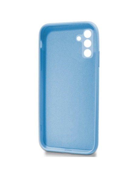 Carcasa TPU cama tela Samsung A346 Galaxy A34 5G azul celeste