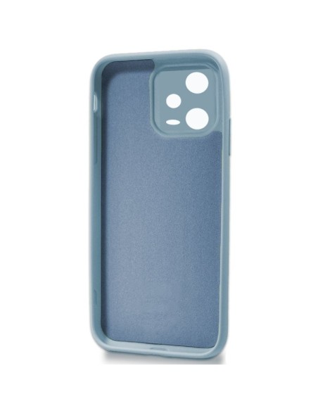Carcasa TPU cama tela Xiaomi Redmi Note 12 Pro 5G azul celeste