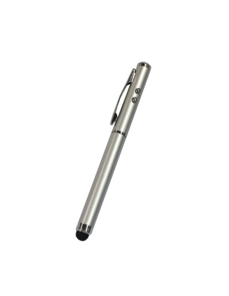 Puntero bolígrafo COOL universal láser plateado