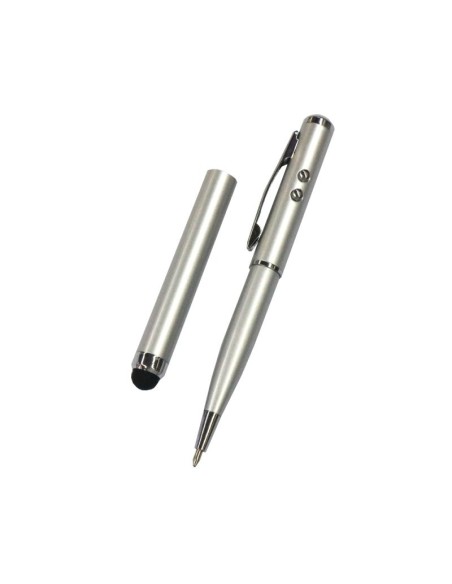 Puntero bolígrafo COOL universal láser plateado