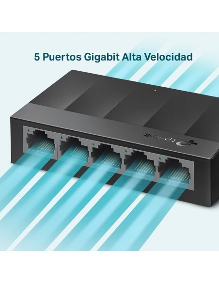 Conmutador de red Switch TP-Link  LS1005G 5 puertos 10-100-1000