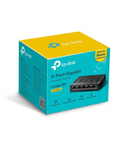 Conmutador de red Switch TP-Link  LS1005G 5 puertos 10-100-1000