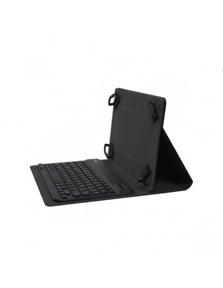 Funda soporte universal tabletas 9.7 - 10,5 pulgadas con teclado Bluetooth negra