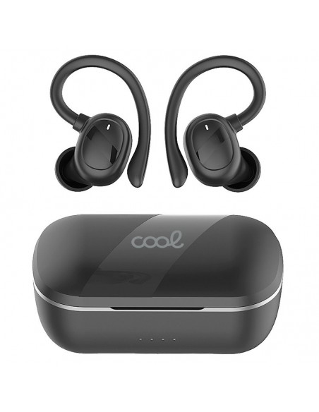 Auriculares estéreo Bluetooth Earbuds inalámbricos COOL Fit Sport negros