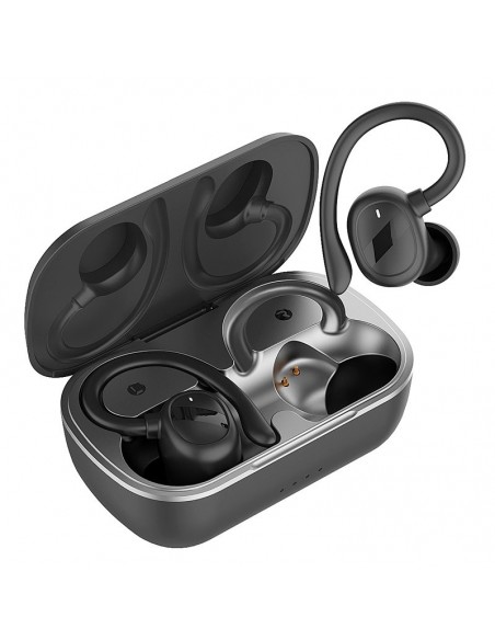 Auriculares estéreo Bluetooth Earbuds inalámbricos COOL Fit Sport negros
