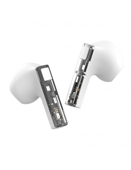 Auriculares estéreo Bluetooth Dual Pod Earbuds COOL Vision blancos