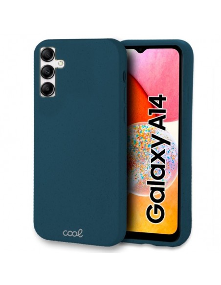 Carcasa biodegradable Samsung A145 Galaxy A14 / A14 5G PBAT ecológico azul