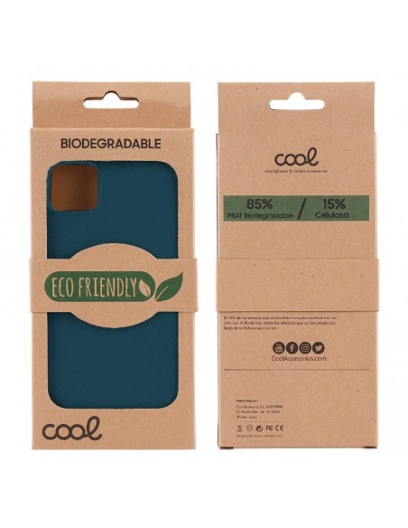 Carcasa biodegradable Samsung A145 Galaxy A14 / A14 5G PBAT ecológico azul