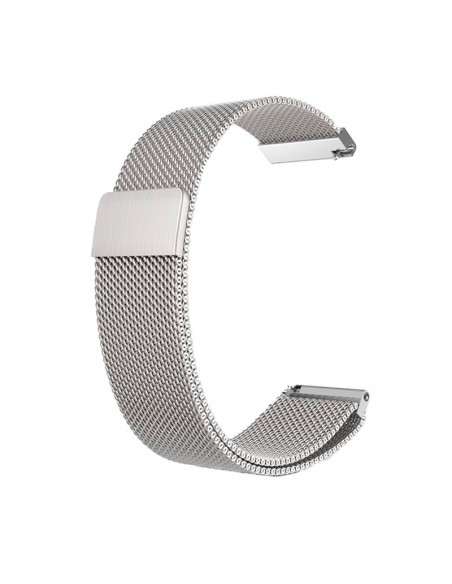 Correa universal 20mm Amazfit Bip / GTS / Bip Lite / Huawei / Samsung / Cool Oslo metal plata