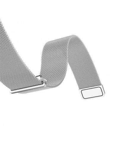 Correa universal 20mm Amazfit Bip / GTS / Bip Lite / Huawei / Samsung / Cool Oslo metal plata