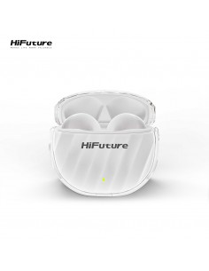 Auriculares bluetooth estéreo HiFuture FlyBuds 3 blancos (Milky White) 2