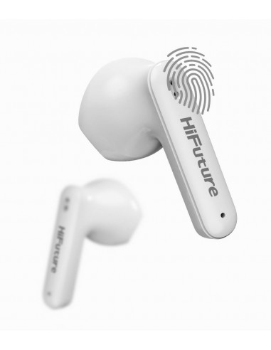 Auriculares bluetooth estéreo HiFuture ColorBuds 2 blancos (White)