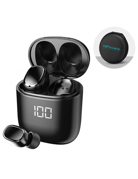 Auriculares bluetooth estéreo HiFuture OlymBuds 2 negros (Black)
