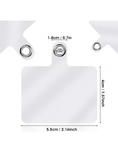 Enganche de repuesto para cordón colgante universal para smartphone 2