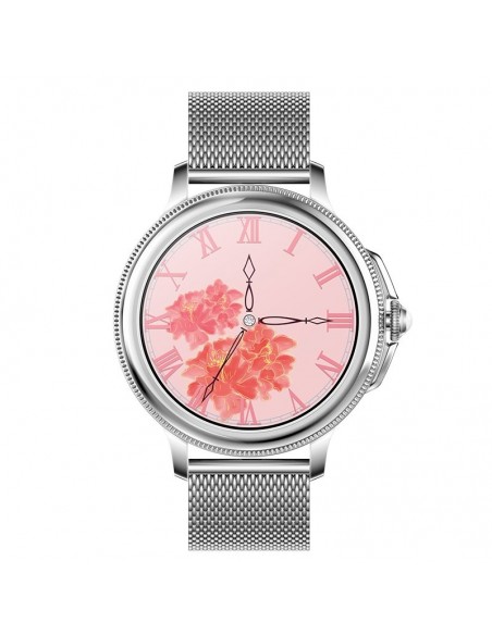 Reloj Smartwatch COOL Dover gris (Llamadas, Salud, Deporte, correas de metal y silicona)