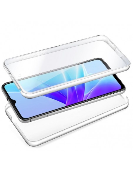 Funda gel TPU 3D para OPPO A57s / A77 5G transparente (Frontal + trasera)