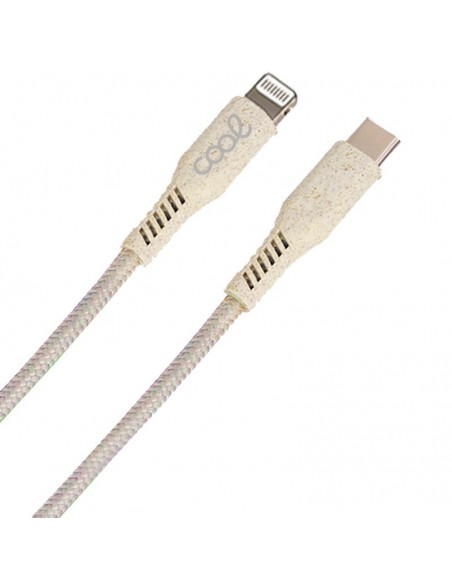 Cable USB COOL ECO universal tipo C a lightning para iPhone (1,5 metros)