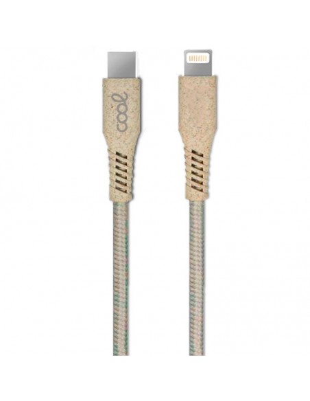 Cable USB COOL ECO universal tipo C a lightning para iPhone (1,5 metros)