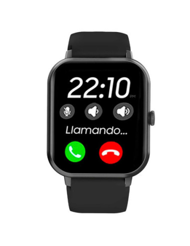 Smartwatch COOL Forest silicona negro...