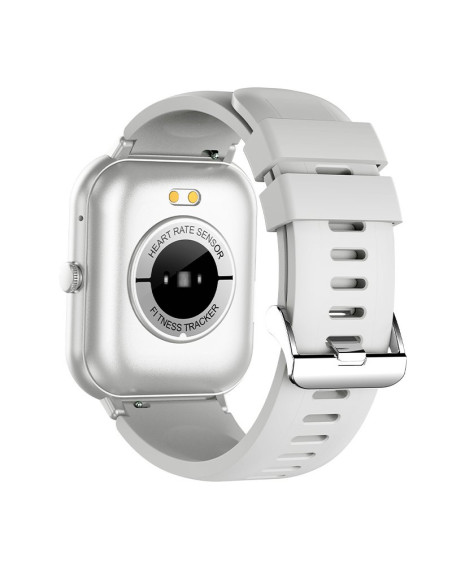 Smartwatch COOL Forest silicona gris (Llamadas, Salud, Deporte)