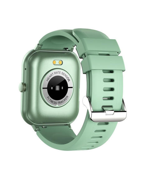 Smartwatch COOL Forest sSilicona verde (Llamadas, Salud, Deporte)