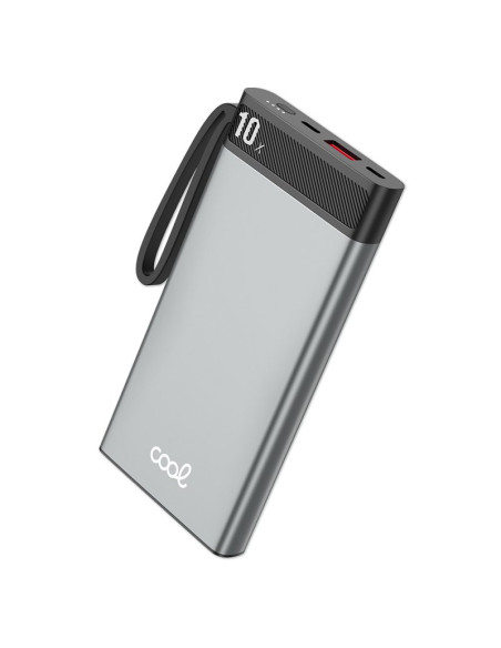 Bateria externa universal Power Bank 10.000 mAh COOL (3A / 20W PD) plata
