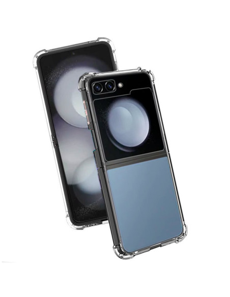 Carcasa TPU Samsung F731 Galaxy Z Flip 5 antigolpes transparente