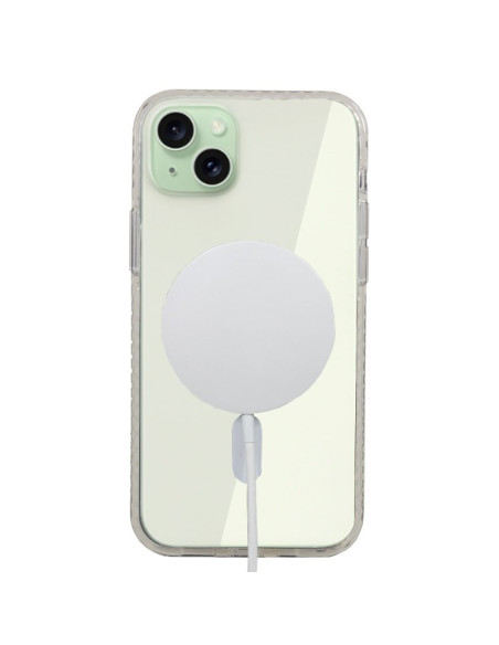 Carcasa TPU iPhone 15 Plus magnética transparente
