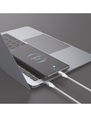 Cable USB COOL Nylon universal tipo C...