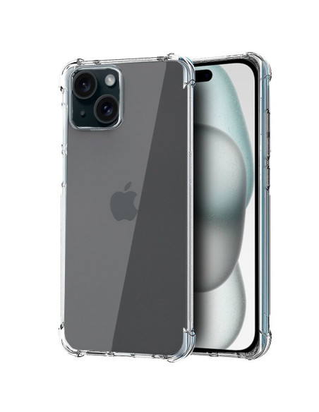 Carcasa TPU iPhone 15 antigolpes transparente