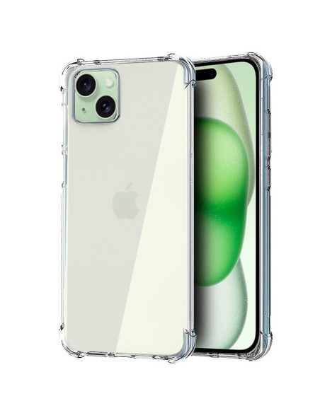 Carcasa TPU iPhone 15 Plus antigolpes transparente