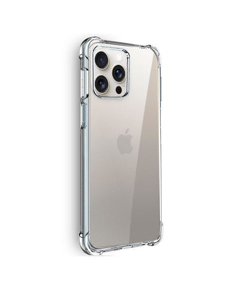 Carcasa TPU iPhone 15 Pro Max antigolpes transparente