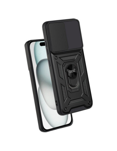 Carcasa reforzada cama TPU iPhone 15...