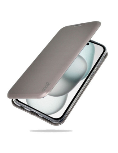 Funda libro soporte TPU iPhone 15...