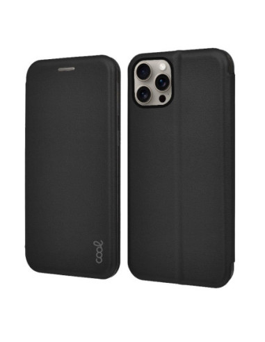 Funda libro soporte TPU iPhone 15 Pro...