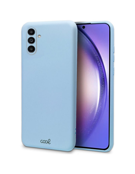 Carcasa TPU cama tela Samsung A546 Galaxy A54 5G azul celeste