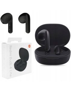 Auriculares bluetooth estéreo Xiaomi Redmi Buds 4 Lite negros (Black)